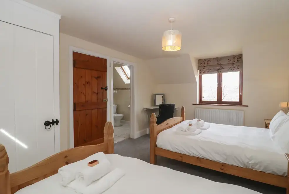 Bedroom at Linhay Barn Conversion