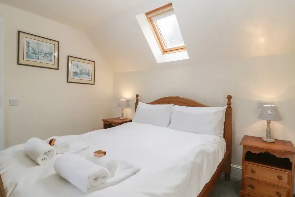 Bedroom at Linhay Barn Conversion