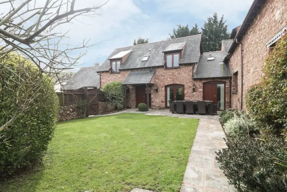Garden at Linhay Barn Conversion