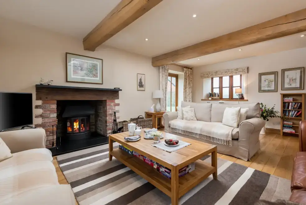 Lounge at Little Canwood House, Sleeps 7+1, 5* Gold Award Winning