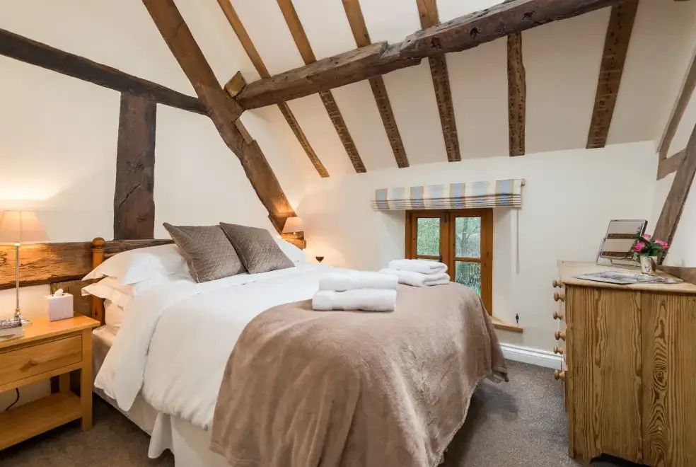 Bedroom at Little Canwood House, Sleeps 7+1, 5* Gold Award Winning