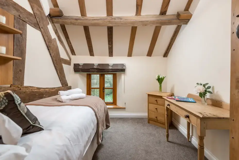 Bedroom at Little Canwood House, Sleeps 7+1, 5* Gold Award Winning
