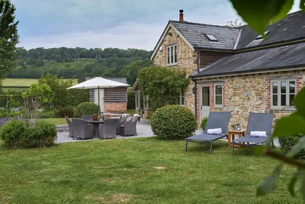 Garden at Little Canwood House, Sleeps 7+1, 5* Gold Award Winning