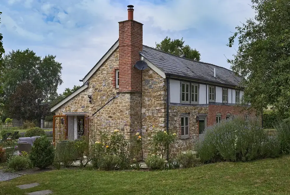 Little Canwood House, Sleeps 7+1, 5* Gold Award Winning, from the outside