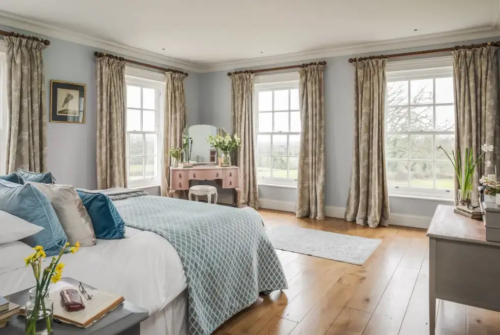 Bedroom at Little Cheriton House