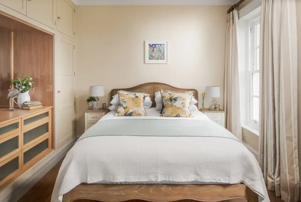 Bedroom at Little Cheriton House