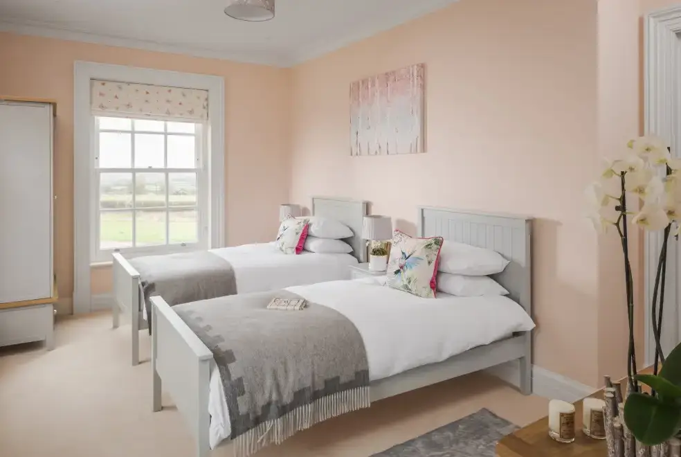 Bedroom at Little Cheriton House