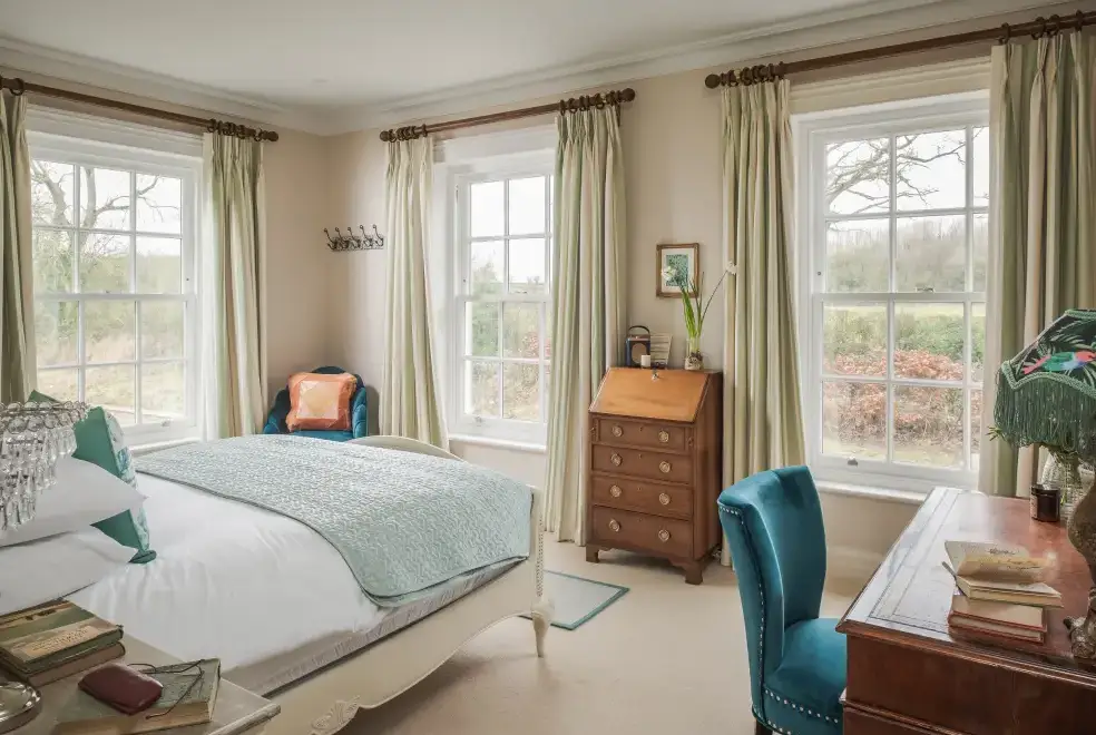Bedroom at Little Cheriton House