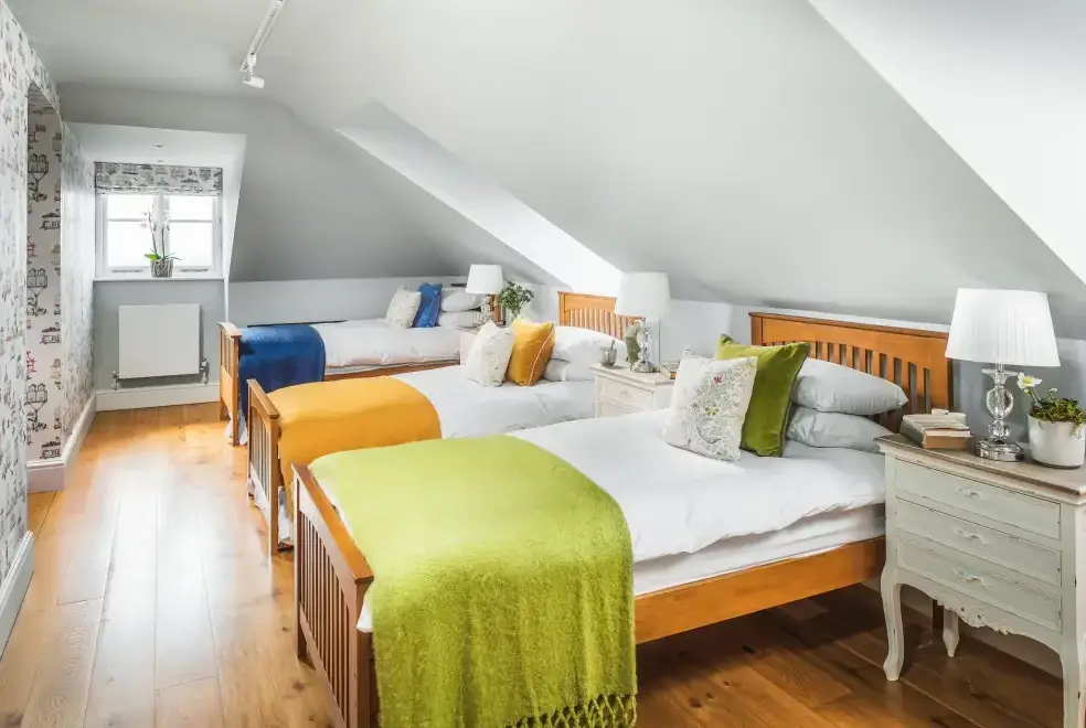 Bedroom at Little Cheriton House