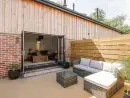 Patio area at Little Lugg - thumbnail photo