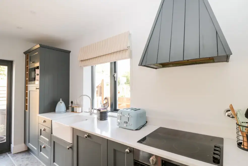 Well equipped kitchen at Little Lugg