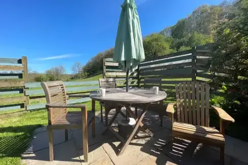 Garden at Lletty Bach, Carmarthenshire
