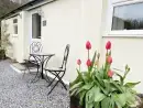 Patio area at Lletty Bach - thumbnail photo