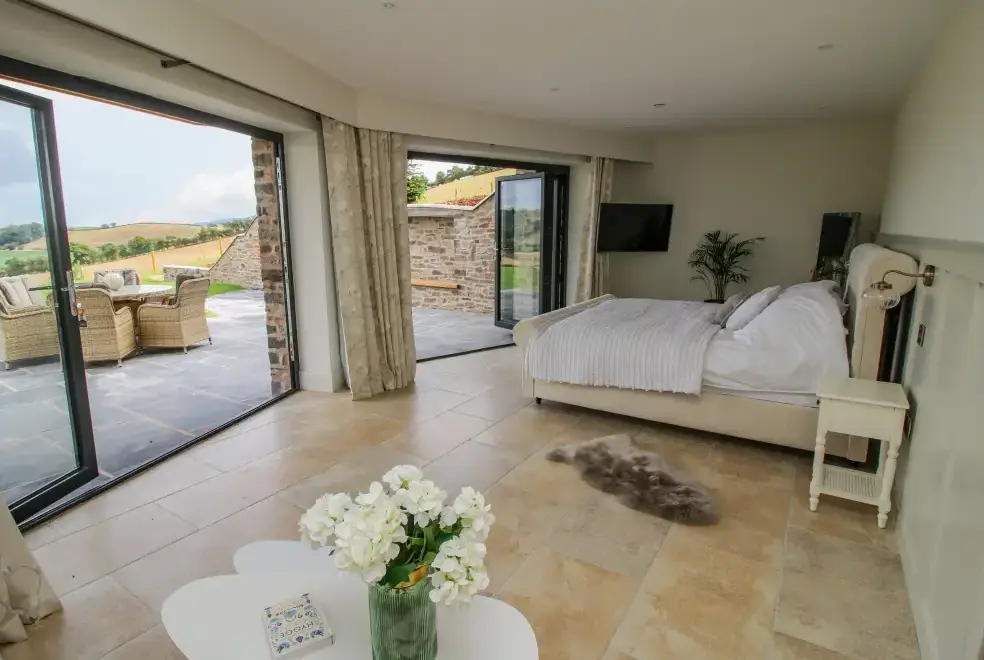 Bedroom at Llety Cariad