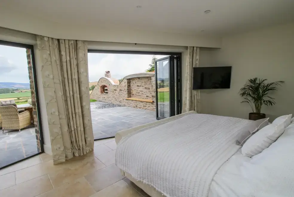 Bedroom at Llety Cariad