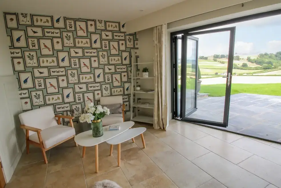 Lounge at Llety Cariad