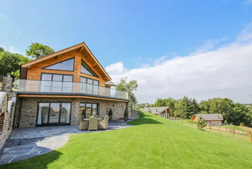 Llety Cariad, from the outside