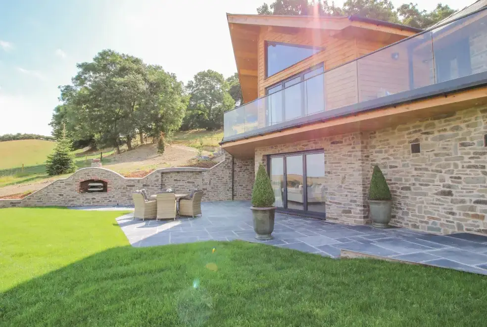 Garden at Llety Cariad