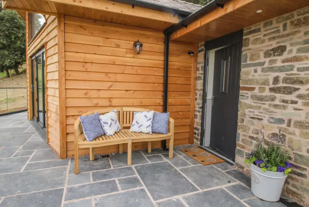 Llety Cariad, from the outside