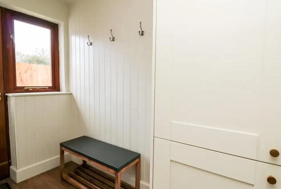 Boot room at Llygad Y Dydd