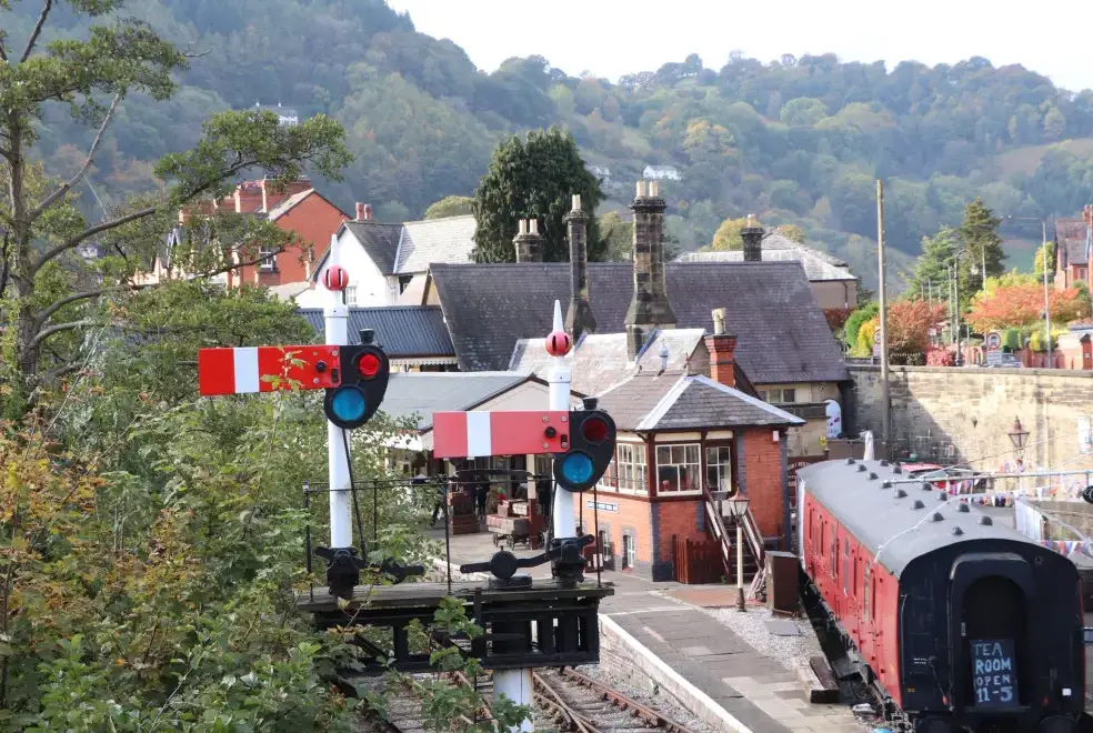 Countryside views at Llys Offa