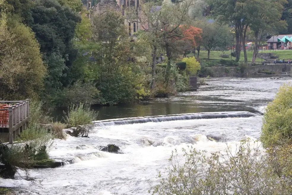 Countryside views at Llys Offa