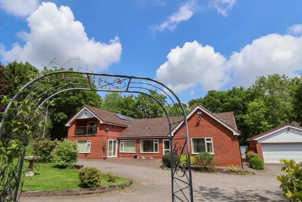 Llys Offa, from the outside