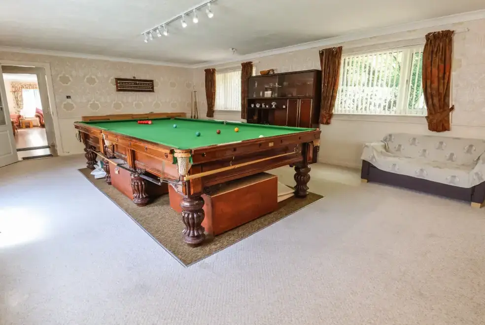 Games Room at Llys Offa