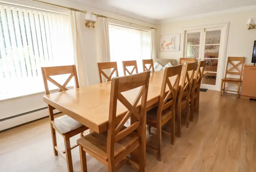 Dining room at Llys Offa