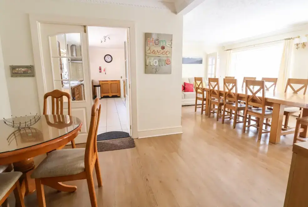 Kitchen/diner at Llys Offa