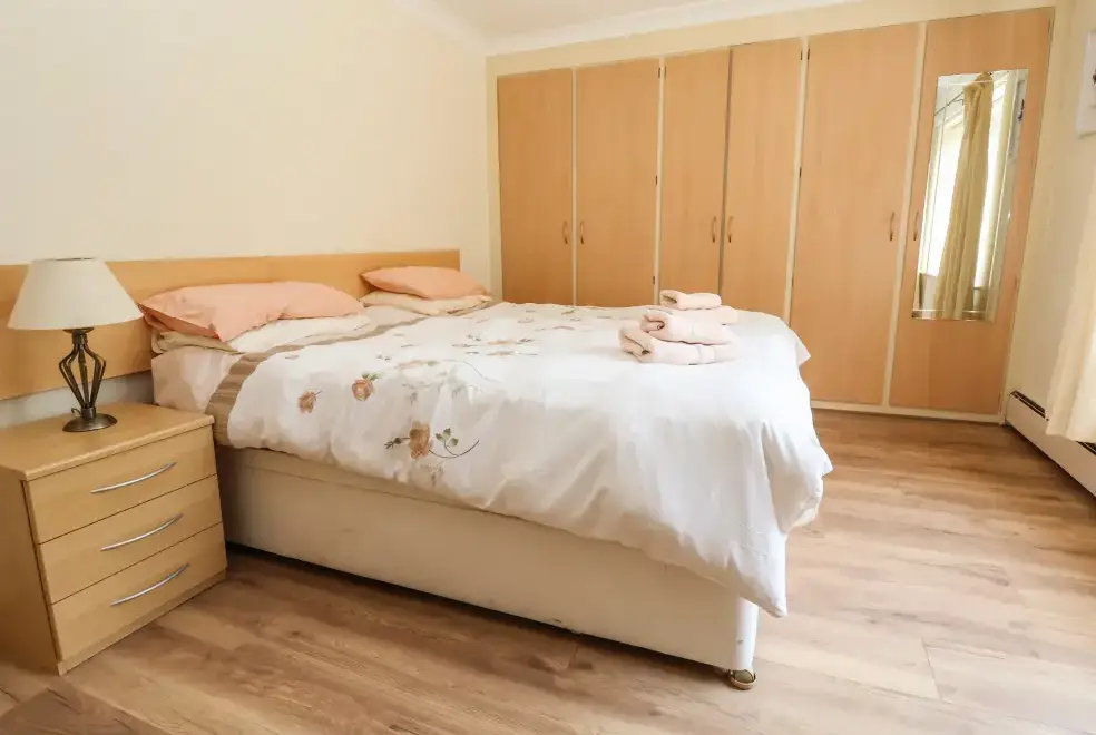 Bedroom at Llys Offa