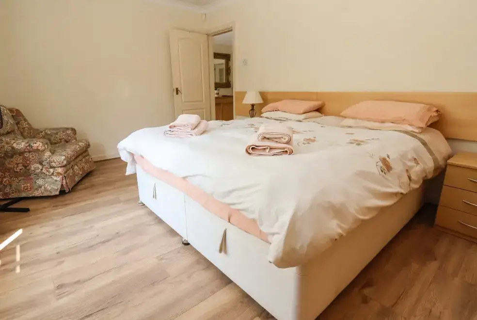 Bedroom at Llys Offa