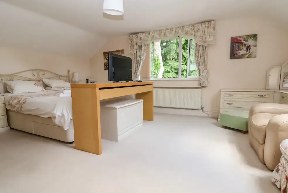 Bedroom at Llys Offa