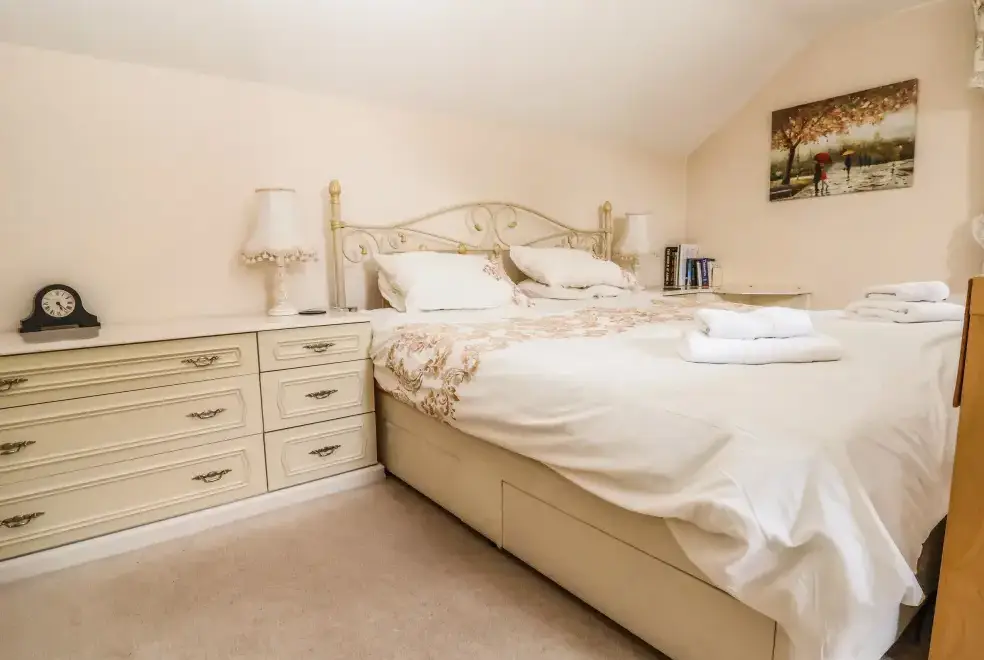 Bedroom at Llys Offa