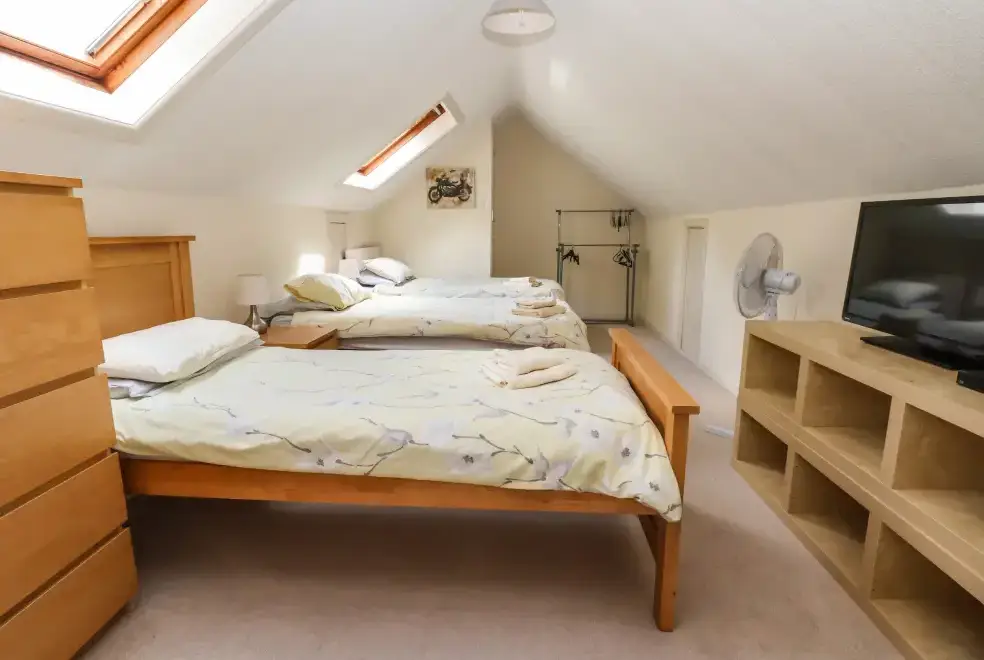 Bedroom at Llys Offa