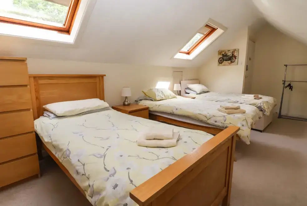 Bedroom at Llys Offa