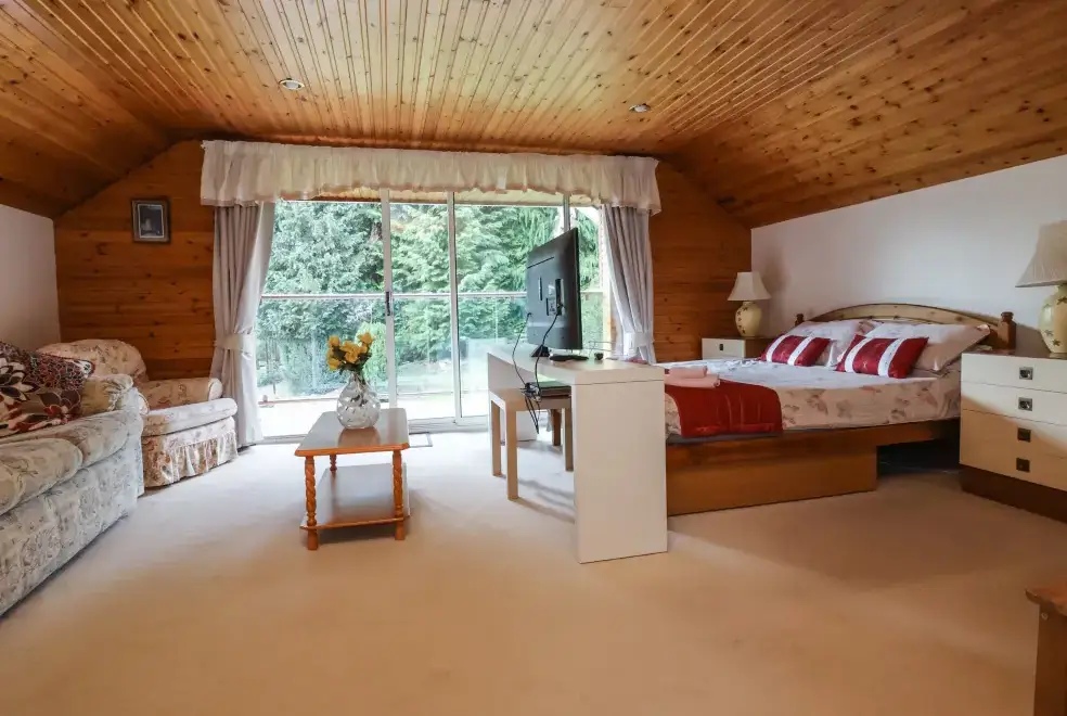 Bedroom at Llys Offa