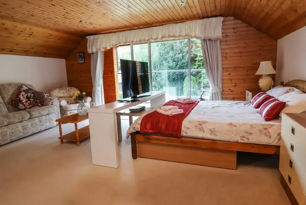 Bedroom at Llys Offa