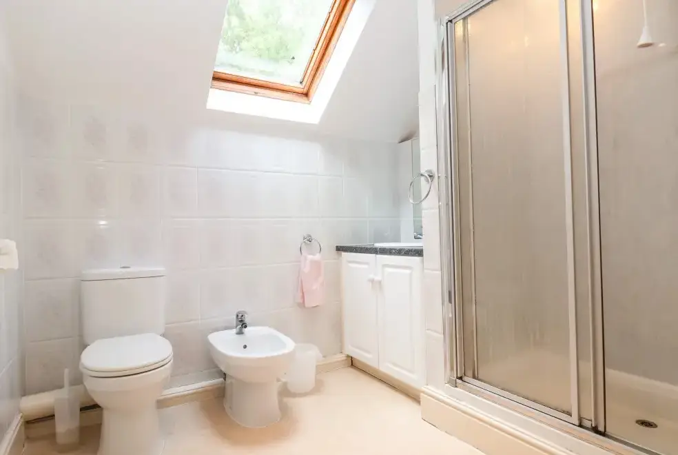 Shower room at Llys Offa