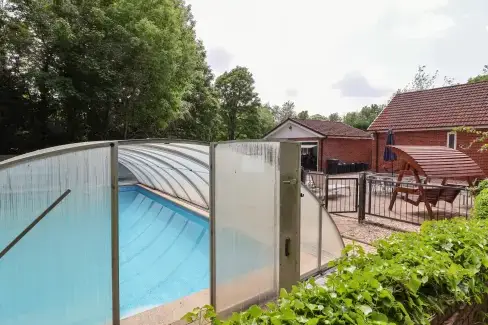 Private Swimming Pool at Llys Offa, Wrexham