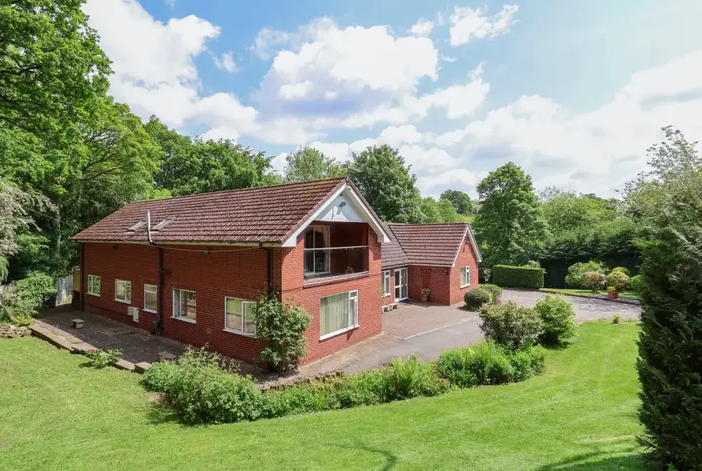 Llys Offa, from the outside