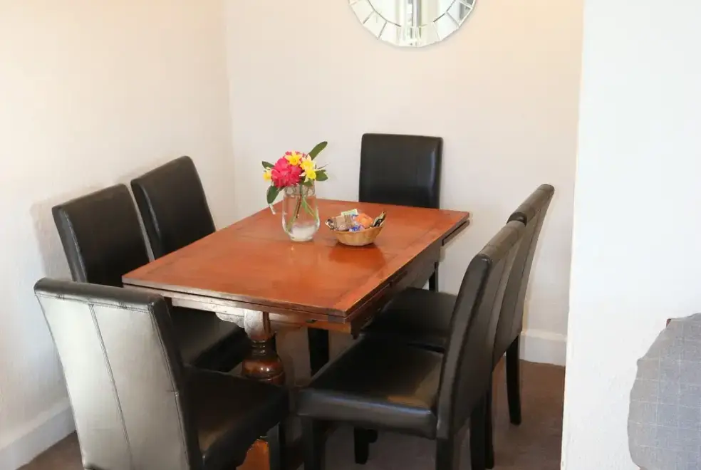 Dining room at Lochead Cottage