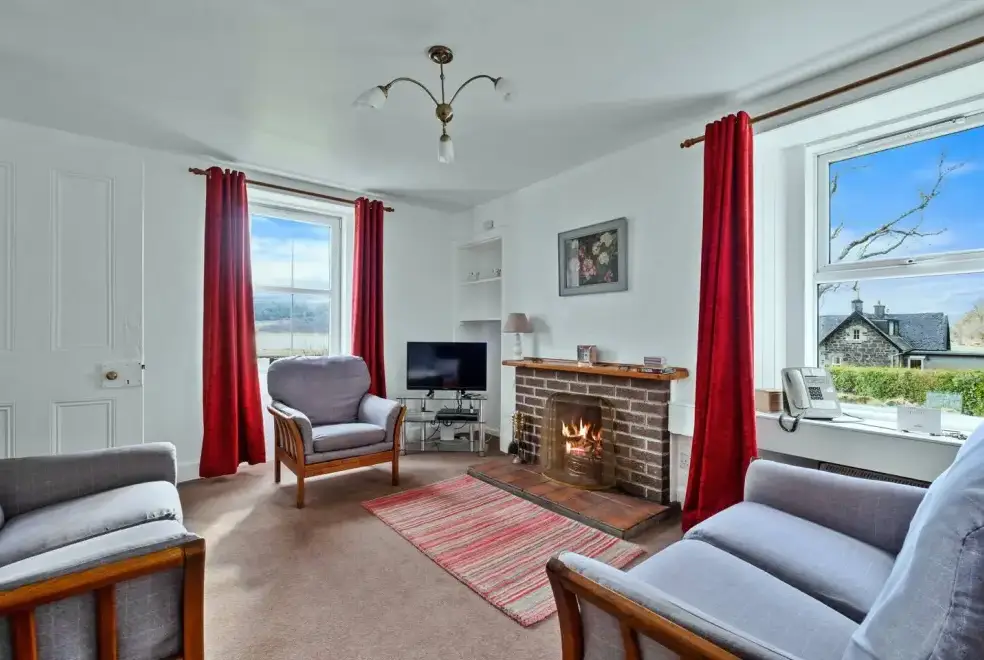 Lounge at Lochead Cottage