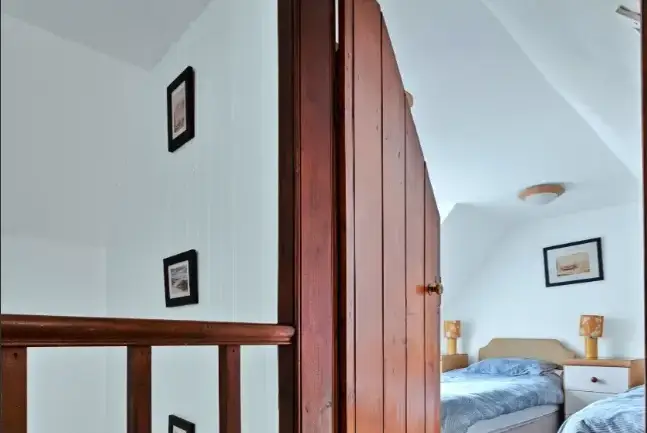 Bedroom at Lochead Cottage