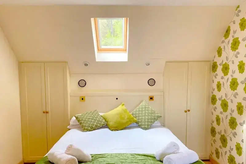 Bedroom at Lochside Couple's Retreat
