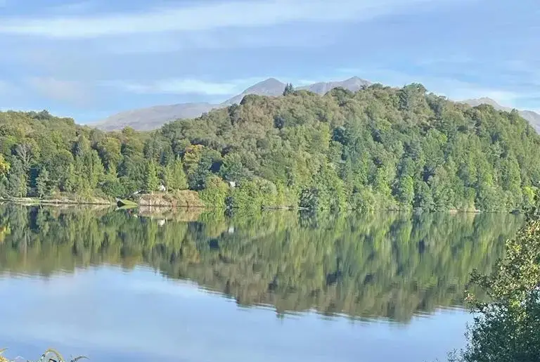 Lake view at Lochside Couple's Retreat