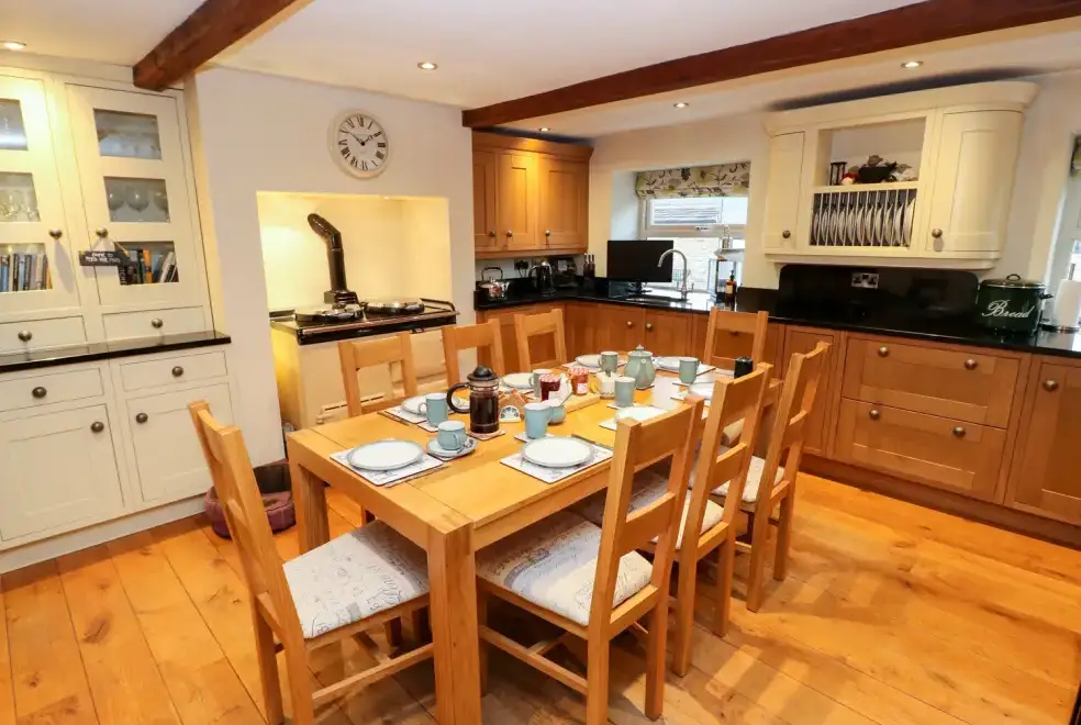 Kitchen/diner at Long Ing Farm