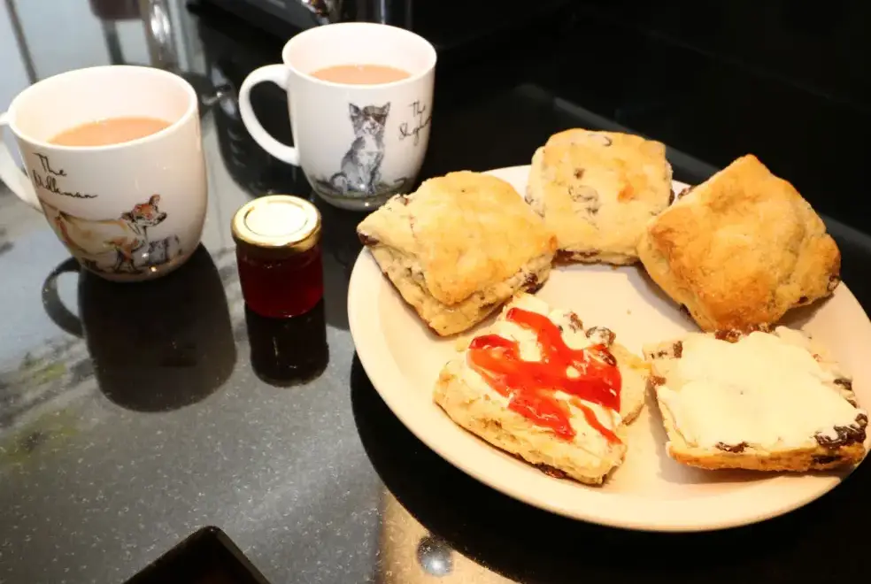 Kitchen/diner at Long Ing Farm