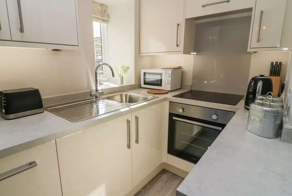 Well equipped kitchen at Lottie's Loft