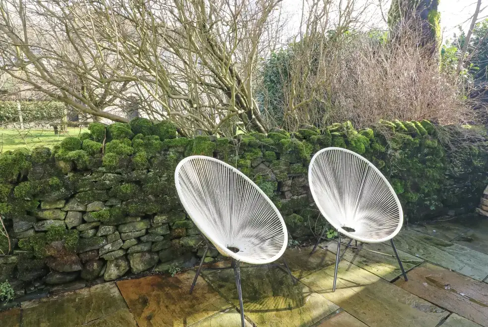 Patio area at Lottie's Loft
